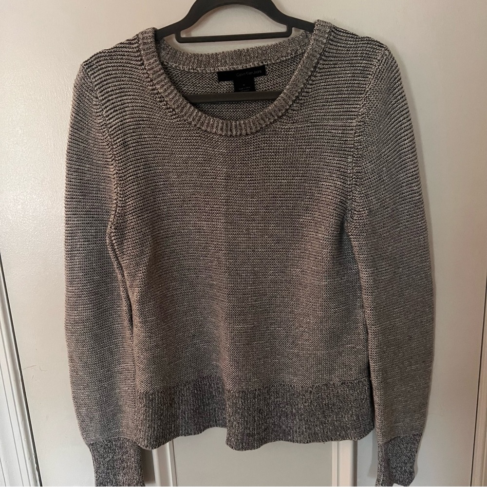 Calvin Klein Jeans Gray Crew Neck Sweater